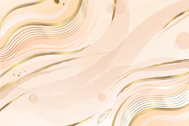 Gradient golden luxury background