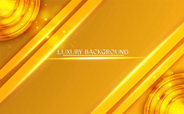 Gradient golden luxury background