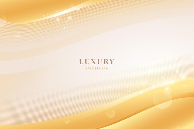  Gradient golden luxury background