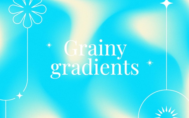 Vector gradient grainy gradient texture