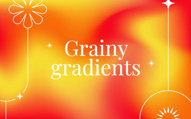 Vector gradient grainy gradient texture