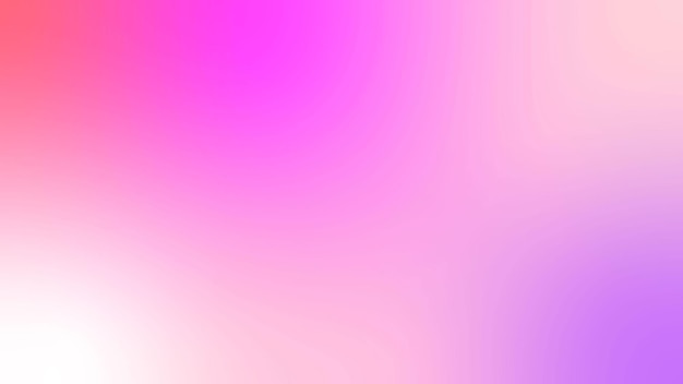 Gradient grainy Pink and purple with white color Vibrant and soft pastel gradient smooth background