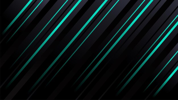 Vector gradient green black color shapes abstract background