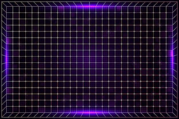 Vector gradient grid background