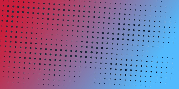 Vector gradient halftone background design