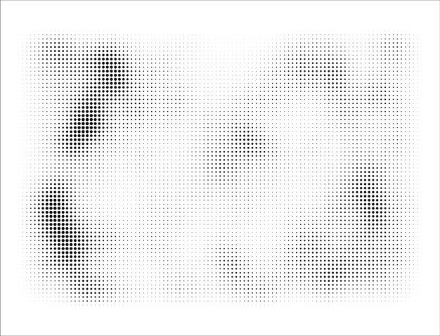 Vector gradient halftone dots background pop art template in vector texture vector illustration