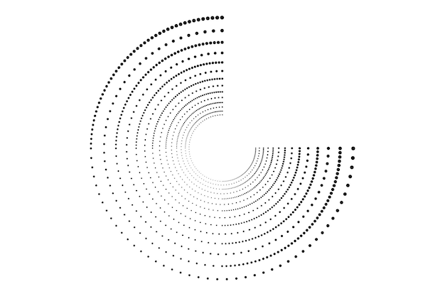 Gradiënt halftone punten achtergrond Pop art sjabloon in vector textuur Vector illustratie