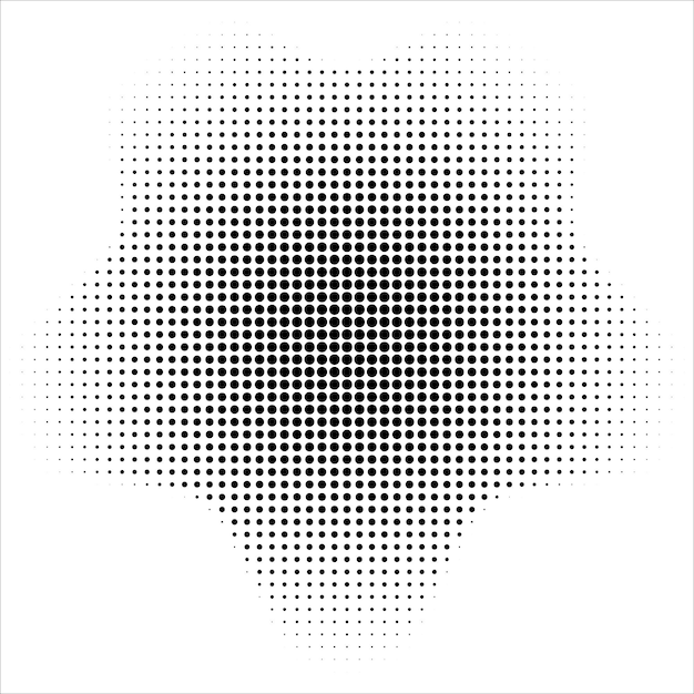 gradiënt halftone stippen achtergrond Pop art sjabloon in vector textuur Vector illustratie