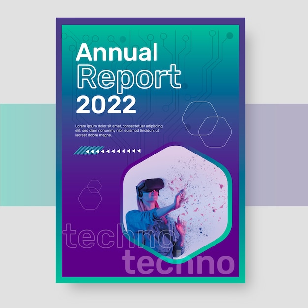 gradient halftone technology annual report