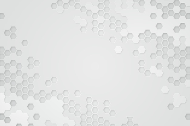 Gradient hexagonal background