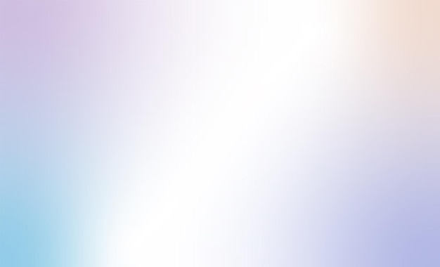 Sfondo moderno perlescente effetto vettoriale iridescente ologramma sfumato