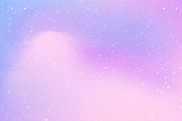 Vector gradient iridescent glitter background