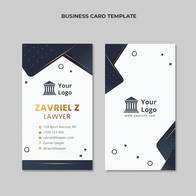 Vector gradient law firm template