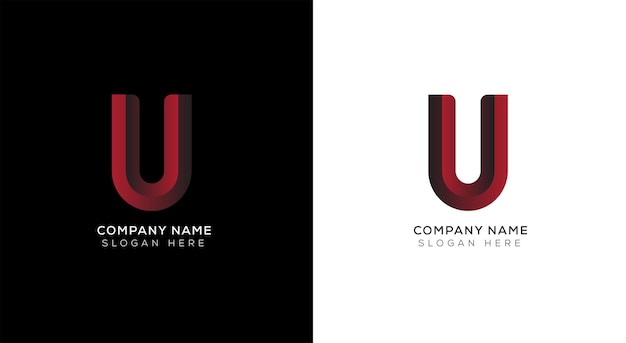 Gradient letter a logo design
