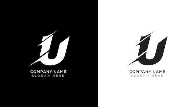 Gradient letter a logo design