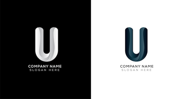 Vector gradient letter a logo design