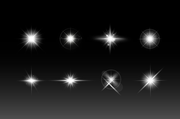 gradient light effect collection element