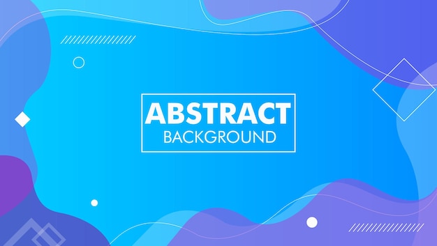 Vector gradient liquid abstract background vector