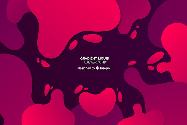 Gradient liquid background