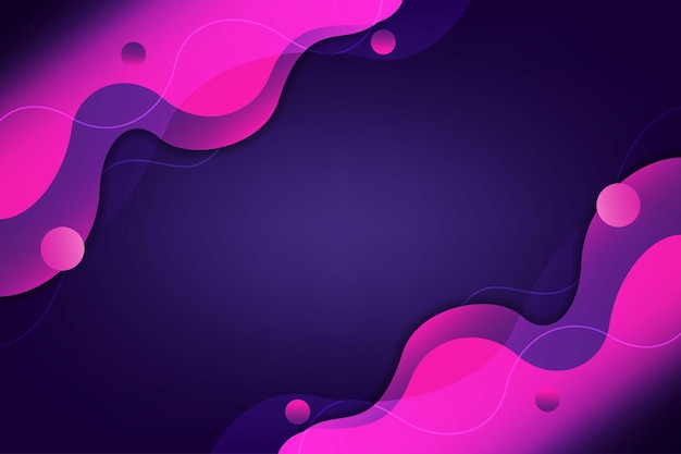 Gradient liquid purple abstract background