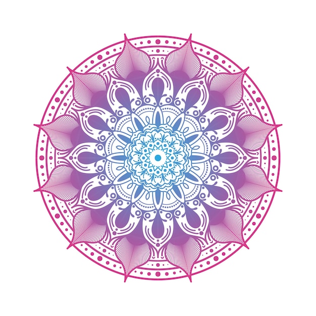 Gradient mandala 