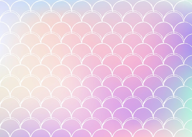 Gradient mermaid background