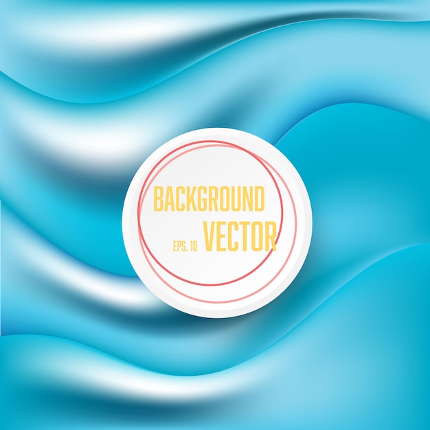 Vector gradient mesh abstract with blue color background