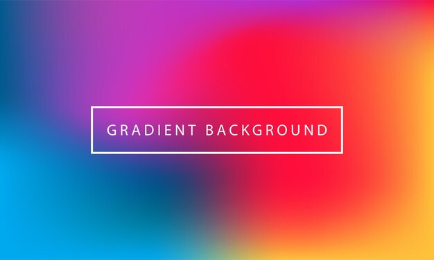 Gradiënt mesh abstracte achtergrond Vervaagde heldere kleuren mesh gradiënt achtergrond Gladde blend ban