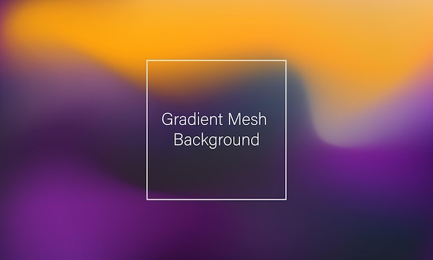 Gradient Mesh Background Красочный хорошо подходит для фона, дизайна, социальных сетей, обоев, веб