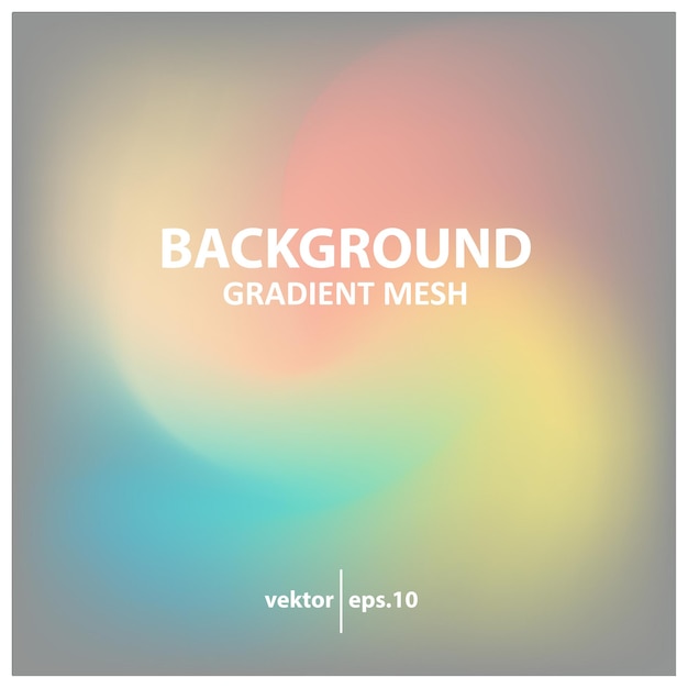 Vector gradient mesh background