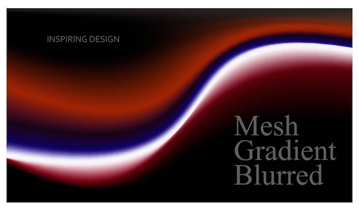 Vector gradient mesh grainy background