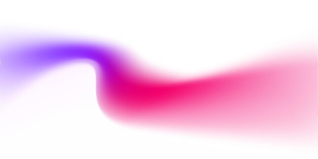 Gradient mesh wave in pink and purple color