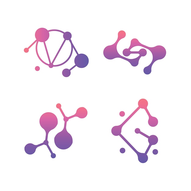 グラディエント分子抽象形状 1