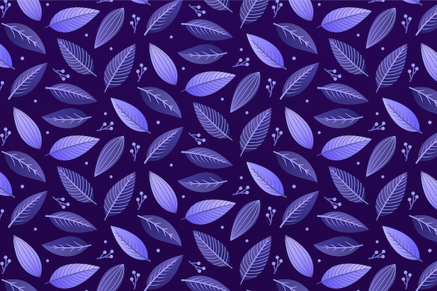 Vector gradient monochromatic pattern