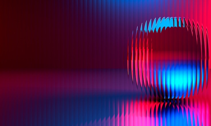 Vector gradient multicolored vector glass grainy blurred neon in pastel colors for covers wallpapers