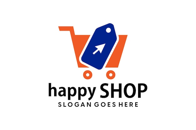 Gradient online shop logo-collectie
