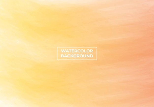 gradient orange yellow watercolor background template