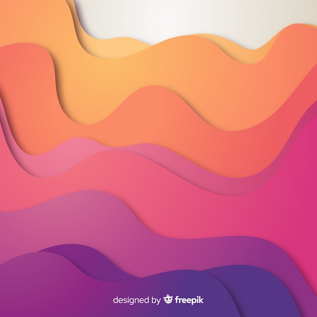 Gradient paper background