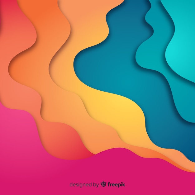 Gradient paper background