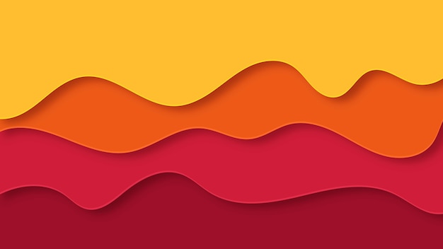 gradient papercut background