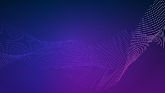 Gradient particles background