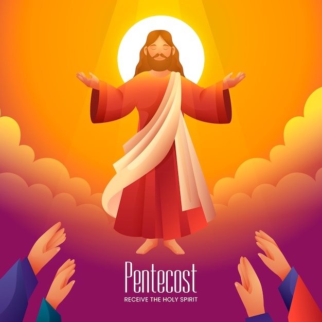gradient pentecost illustration