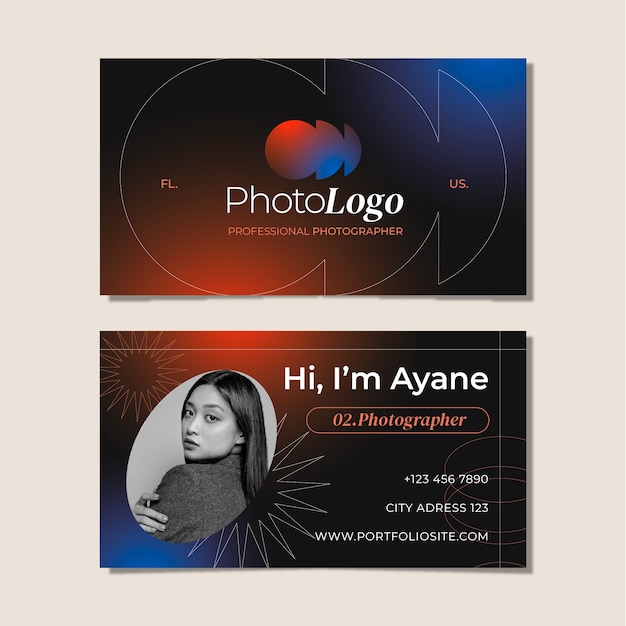 Gradient photographer  sale banner