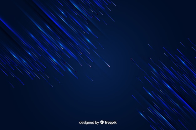 Gradient rain of particles background