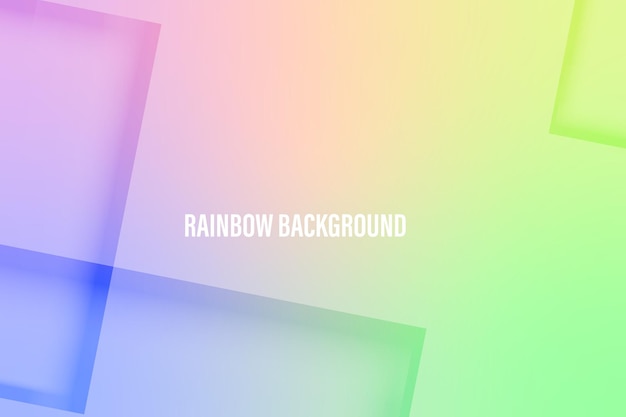 Gradient rainbow background design with gradient wallpaper