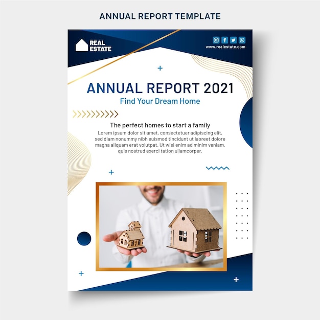 Vector gradient real estate annual report