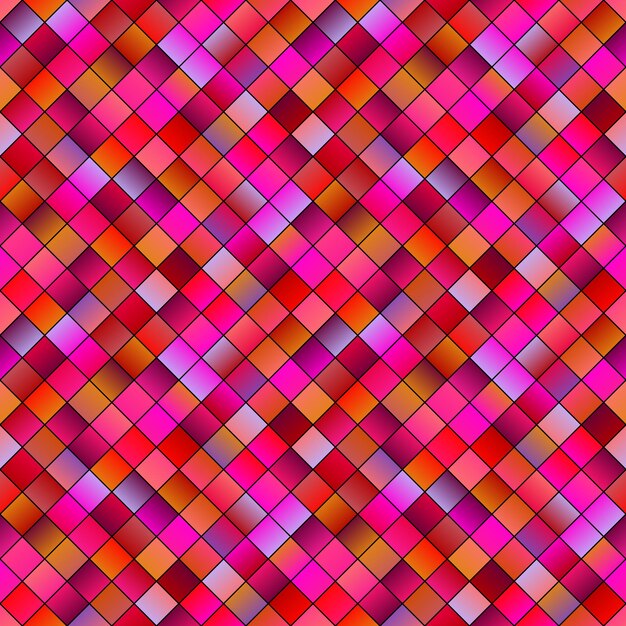 Vector gradient seamless colorful abstract square pattern background design