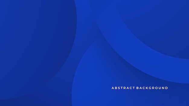 Vector gradient smooth blue background