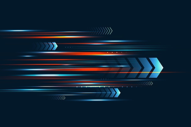 Vector gradient speed motion background