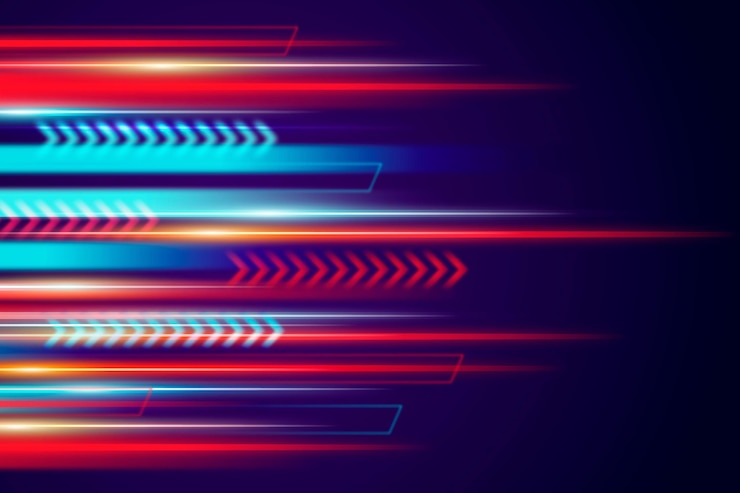 Vector gradient speed motion background